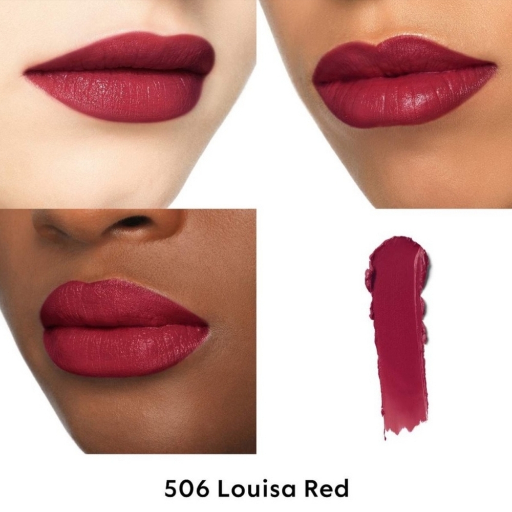 Gucci Rouge A Levres Satin Lipstick Color 506 Louisa Red NIB